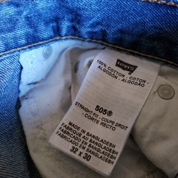 SALE LEVI'S 505 Tag 32 x 30 Bangladesh - Picture 9 of 10